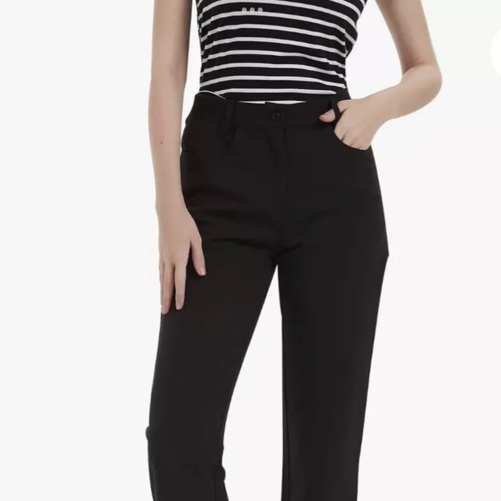 QBK Lightweight, Stretchy, High Waisted Black  Golf Pants Women's Small
